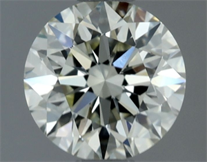 Picture of Natural Diamond 0.80 Carats, Round with Excellent Cut, K Color, VS2 Clarity and Certified by IGI