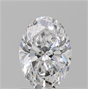 Diamante Natural 0.90 quilates, Ovalado , Color D, claridad SI1 y certificado GIA