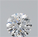Diamante Natural 0.50 quilates, Redondo , Color F, claridad SI1 y certificado GIA