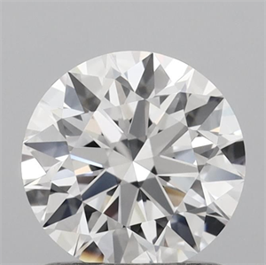 Picture of Lab Grown Diamond 1.09 Carats, Round with Ideal Cut, D Color, VVS2 Clarity and Certified by IGI