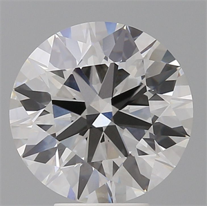 Picture of Lab Grown Diamond 5.55 Carats, Round with Ideal Cut, F Color, VS1 Clarity and Certified by IGI