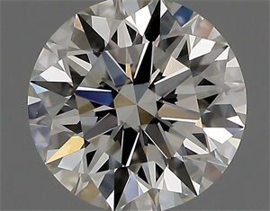 Picture of Natural Diamond 0.75 Carats, Round with Excellent Cut, H Color, VVS1 Clarity and Certified by IGI