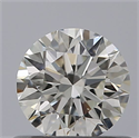 Diamante Natural 0.56 quilates, Redondo , Color J, claridad VS2 y certificado GIA