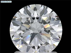 Picture of Lab Grown Diamond 1.51 Carats, Round with Ideal Cut, E Color, VS1 Clarity and Certified by IGI