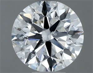 Picture of Natural Diamond 0.70 Carats, Round with Excellent Cut, F Color, I1 Clarity and Certified by GIA