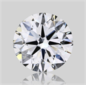Natural Diamond 2.20 Carats, Round with Excellent Cut, E Color, VVS2 Clarity and Certified by GIA
