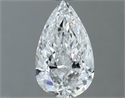 Natural Diamond 0.70 Carats, Pear with  Cut, E Color, SI1 Clarity and Certified by GIA