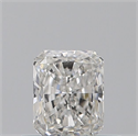 Diamante Natural 0.51 quilates, Radiante , Color G, claridad SI1 y certificado GIA
