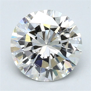 Foto Diamante Natural 1.56 quilates, Redondo , Color F, claridad VVS2 y certificado GIA de