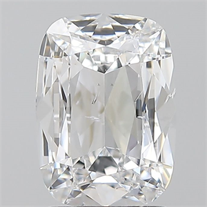 Foto Diamante Natural 1.51 quilates, Del cojín , Color D, claridad SI2 y certificado GIA de