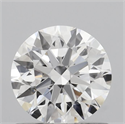 Lab Grown Diamond 0.81 Carats, Round with Ideal Cut, D Color, VS1 Clarity and Certified by IGI