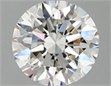 Del inventario de diamantes de laboratorio, 1.53 quilates, Redondo , Color F, claridad VVS2 y certificado IGI