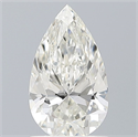 Natural Diamond 1.00 Carats, Pear with  Cut, H Color, VVS2 Clarity and Certified by IGI