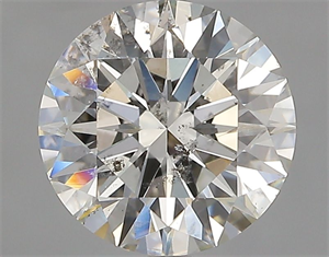Picture of Natural Diamond 2.02 Carats, Round with Excellent Cut, G Color, SI2 Clarity and Certified by IGI