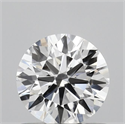 Del inventario de diamantes de laboratorio, 0.73 quilates, Redondo , Color D, claridad VVS2 y certificado IGI