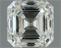 Natural Diamond 1.00 Carats, Asscher with  Cut, J Color, VS2 Clarity and Certified by IGI