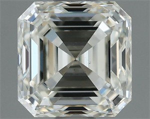 Picture of Natural Diamond 1.00 Carats, Asscher with  Cut, J Color, VS2 Clarity and Certified by IGI
