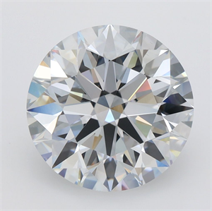 Picture of Lab Grown Diamond 4.03 Carats, Round with Ideal Cut, F Color, VS1 Clarity and Certified by IGI