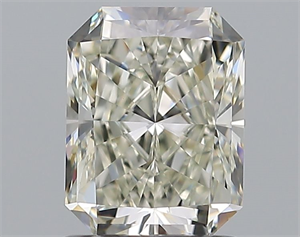 Picture of Natural Diamond 1.51 Carats, Radiant with  Cut, K Color, VVS2 Clarity and Certified by GIA