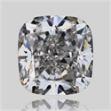 Diamante Natural 0.50 quilates, Del cojín , Color E, claridad VVS2 y certificado GIA