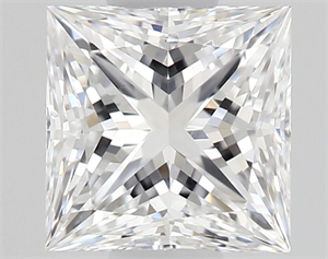 Foto Diamante Natural 0.50 quilates, Princesa , Color D, claridad VS1 y certificado GIA de