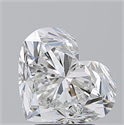 Natural Diamond 3.01 Carats, Heart with  Cut, G Color, VVS1 Clarity and Certified by GIA