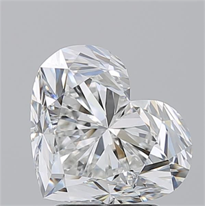 Picture of Natural Diamond 3.01 Carats, Heart with  Cut, G Color, VVS1 Clarity and Certified by GIA