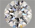 Diamante Natural 0.61 quilates, Redondo , Color H, claridad SI1 y certificado GIA