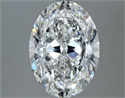 Diamante Natural 3.03 quilates, Ovalado , Color F, claridad VS2 y certificado GIA