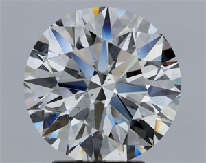 Foto Diamante Natural 4.00 quilates, Redondo , Color I, claridad SI1 y certificado GIA de