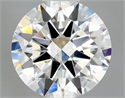Diamante Natural 0.50 quilates, Redondo , Color F, claridad SI1 y certificado GIA