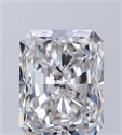 Diamante Natural 0.70 quilates, Radiante , Color F, claridad VVS2 y certificado GIA