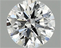 Lab Grown Diamond 0.97 Carats, Round with Ideal Cut, E Color, VVS2 Clarity and Certified by IGI
