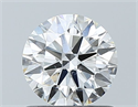 Natural Diamond 0.81 Carats, Round with Excellent Cut, I Color, SI1 Clarity and Certified by GIA