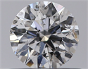 Natural Diamond 0.47 Carats, Round with Excellent Cut, E Color, SI2 Clarity and Certified by IGI