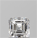Natural Diamond 1.01 Carats, Asscher with  Cut, E Color, VS1 Clarity and Certified by GIA