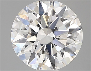 Picture of Lab Grown Diamond 1.04 Carats, Round with Ideal Cut, E Color, VS1 Clarity and Certified by IGI