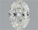 Natural Diamond 1.51 Carats, Oval with  Cut, H Color, VVS2 Clarity and Certified by IGI
