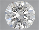 Diamante Natural 0.71 quilates, Redondo , Color H, claridad VS2 y certificado GIA