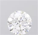 Lab Grown Diamond 1.31 Carats, Round with Ideal Cut, D Color, VVS1 Clarity and Certified by IGI