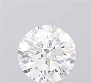Picture of Lab Grown Diamond 1.31 Carats, Round with Ideal Cut, D Color, VVS1 Clarity and Certified by IGI
