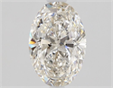 Natural Diamond 0.82 Carats, Oval with  Cut, I Color, VS1 Clarity and Certified by GIA