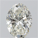 Diamante Natural 1.20 quilates, Ovalado , Color I, claridad SI2 y certificado GIA