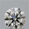Diamante Natural 0.70 quilates, Redondo , Color I, claridad VVS1 y certificado IGI