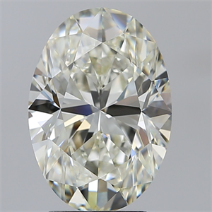 Picture of Natural Diamond 4.02 Carats, Oval with  Cut, K Color, VVS1 Clarity and Certified by GIA