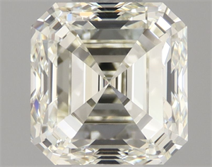 Foto Diamante Natural 1.01 quilates, Asscher , Color J, claridad VVS1 y certificado IGI de