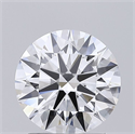 Lab Grown Diamond 1.52 Carats, Round with Ideal Cut, D Color, VS1 Clarity and Certified by IGI