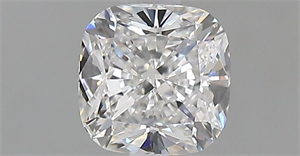 Picture of Natural Diamond 0.72 Carats, Cushion with  Cut, E Color, IF Clarity and Certified by GIA