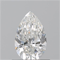 Diamante Natural 0.70 quilates, De pera , Color G, claridad VS2 y certificado GIA