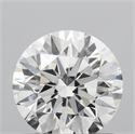 Del inventario de diamantes de laboratorio, 0.73 quilates, Redondo , Color D, claridad VVS2 y certificado IGI